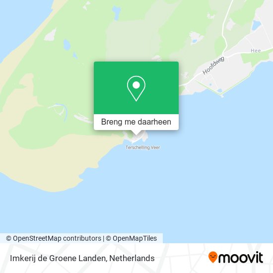 Imkerij de Groene Landen kaart