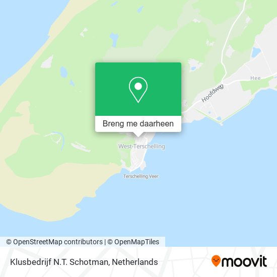 Klusbedrijf N.T. Schotman kaart
