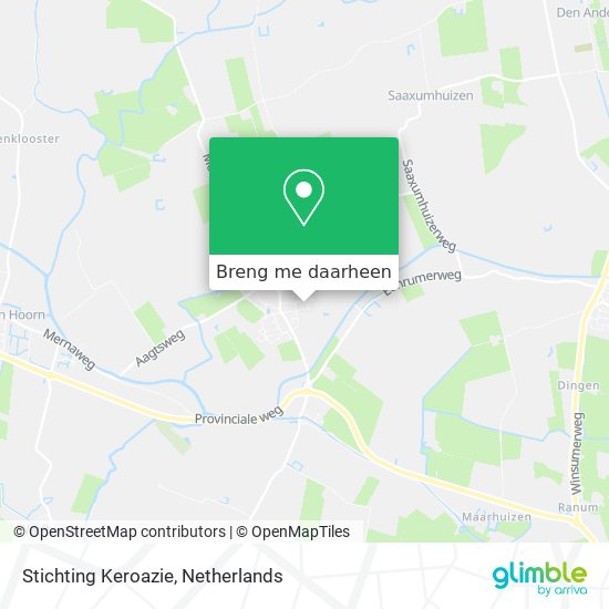 Stichting Keroazie kaart