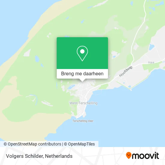 Volgers Schilder kaart