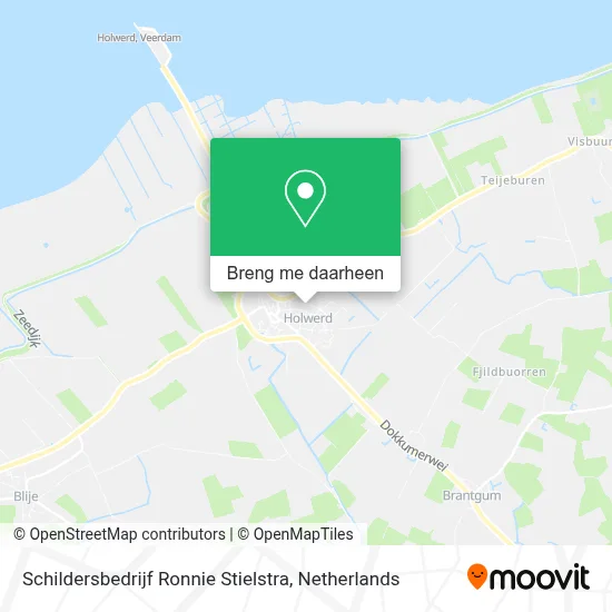 Schildersbedrijf Ronnie Stielstra kaart