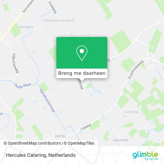 Hercules Catering kaart