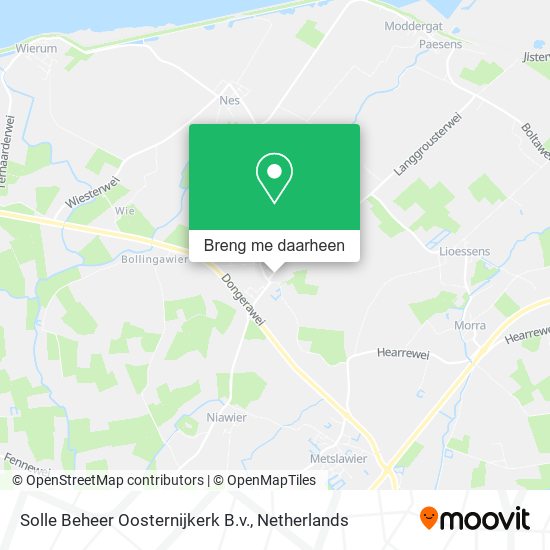 Solle Beheer Oosternijkerk B.v. kaart