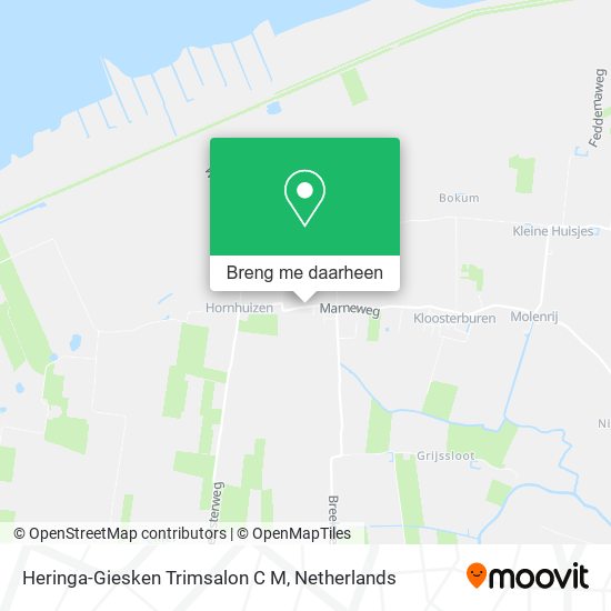 Heringa-Giesken Trimsalon C M kaart