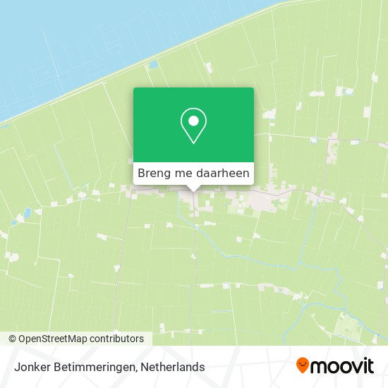 Jonker Betimmeringen kaart