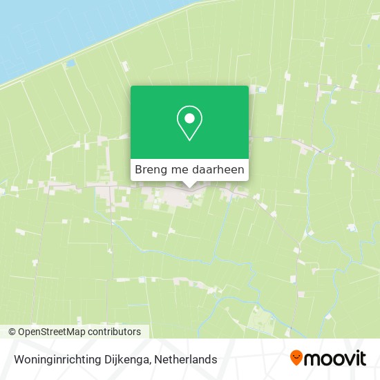 Woninginrichting Dijkenga kaart