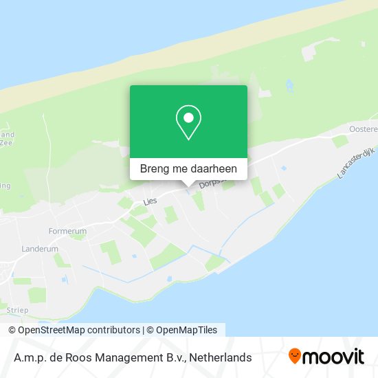 A.m.p. de Roos Management B.v. kaart