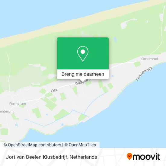 Jort van Deelen Klusbedrijf kaart