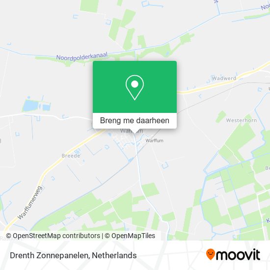 Drenth Zonnepanelen kaart