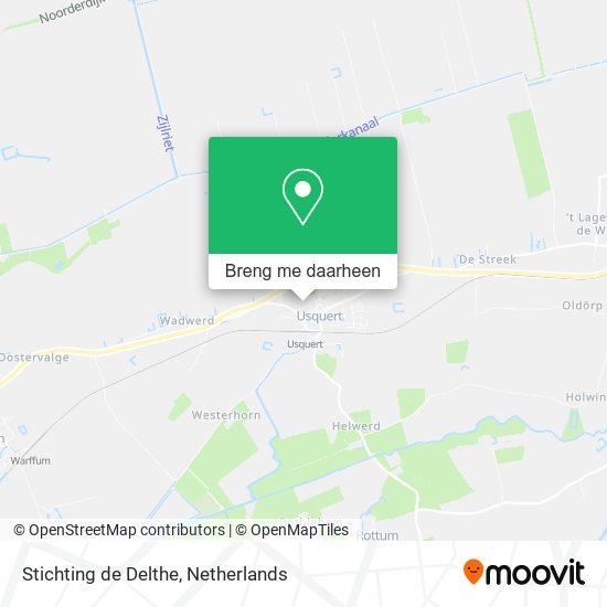 Stichting de Delthe kaart