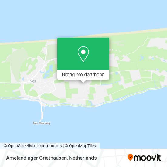 Amelandlager Griethausen kaart