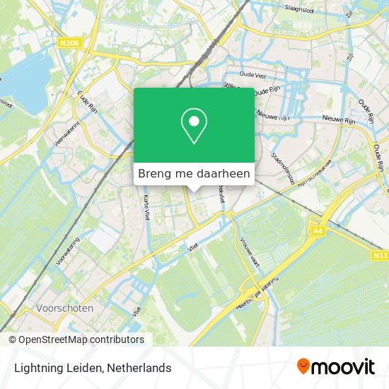 Lightning Leiden kaart