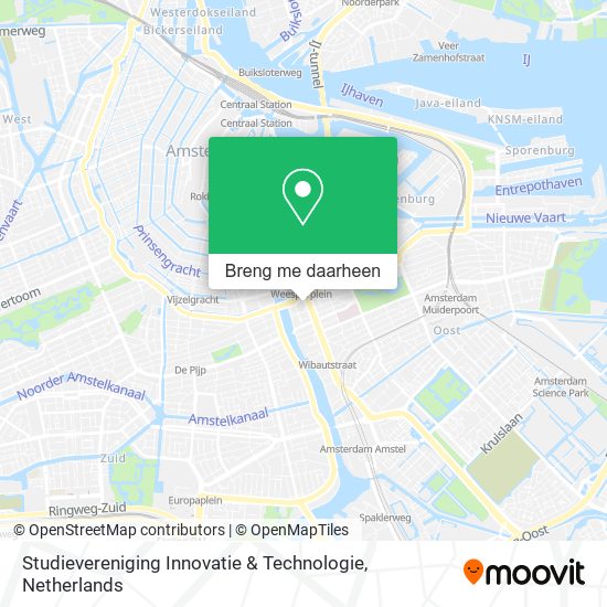 Studievereniging Innovatie & Technologie kaart