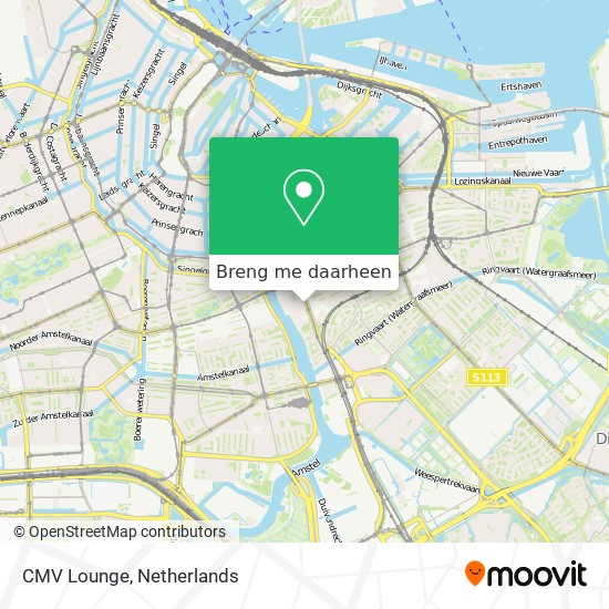 CMV Lounge kaart
