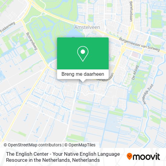 The English Center - Your Native English Language Resource in the Netherlands kaart