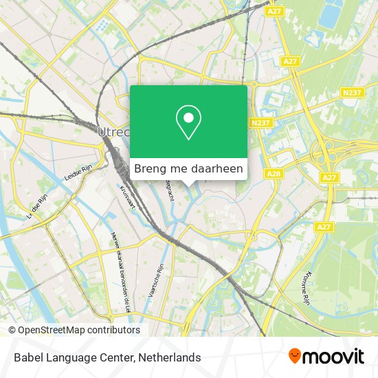 Babel Language Center kaart