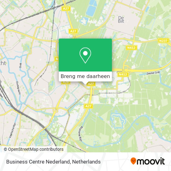 Business Centre Nederland kaart