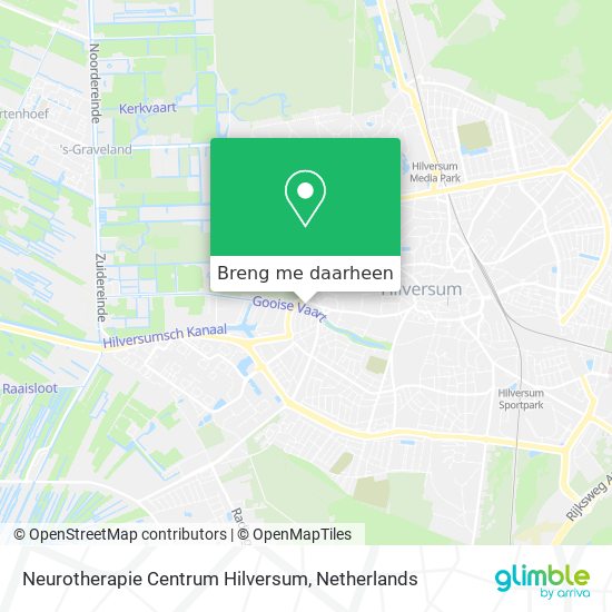 Neurotherapie Centrum Hilversum kaart