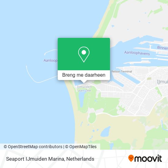 Seaport IJmuiden Marina kaart