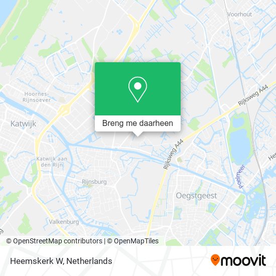Heemskerk W kaart