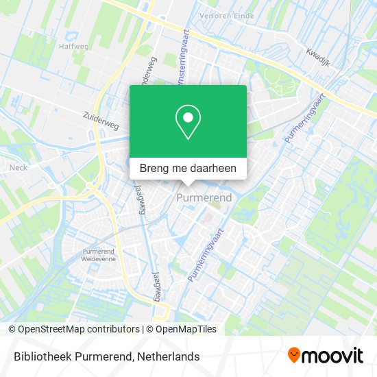 Bibliotheek Purmerend kaart