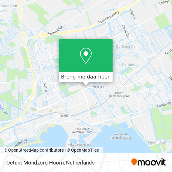 Octant Mondzorg Hoorn kaart