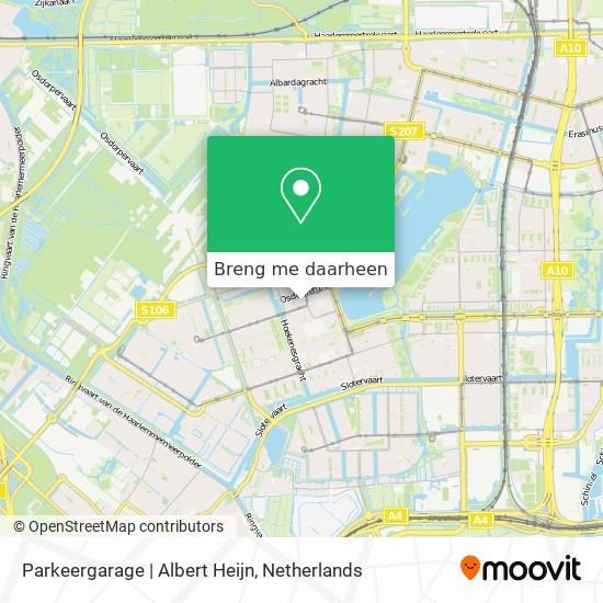 Parkeergarage | Albert Heijn kaart