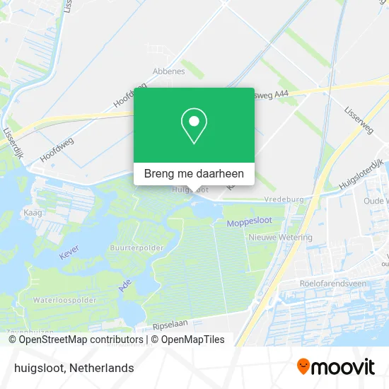 huigsloot kaart