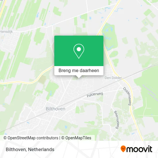 Bilthoven kaart