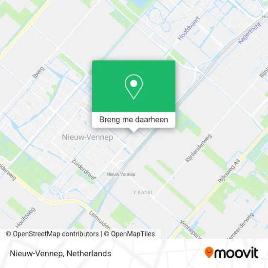 Nieuw-Vennep kaart