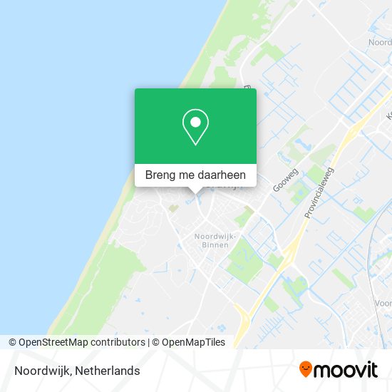 Noordwijk kaart