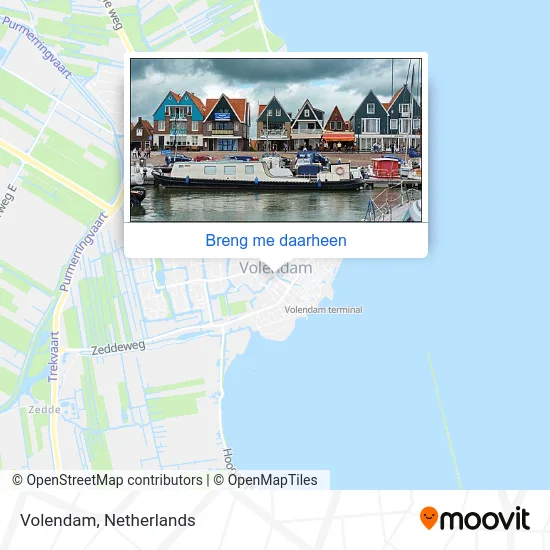 Volendam kaart