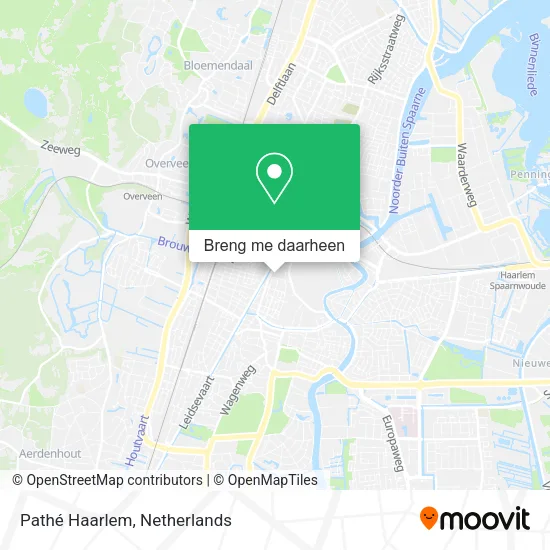 Pathé Haarlem kaart