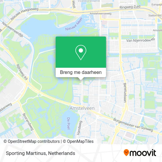 Sporting Martinus kaart