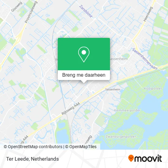 Ter Leede kaart