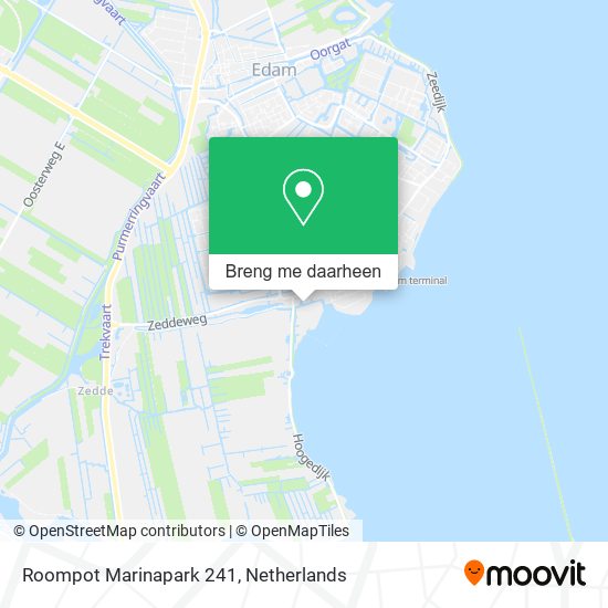 Roompot Marinapark 241 kaart