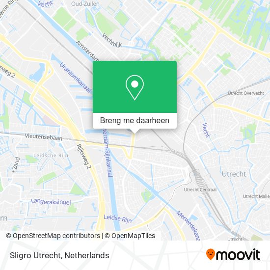 Sligro Utrecht kaart