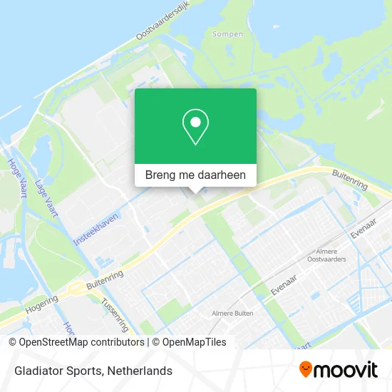 Gladiator Sports kaart