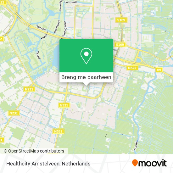 Healthcity Amstelveen kaart