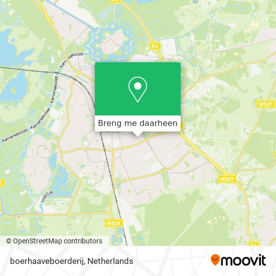 boerhaaveboerderij kaart