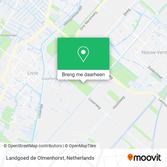 Landgoed de Olmenhorst kaart