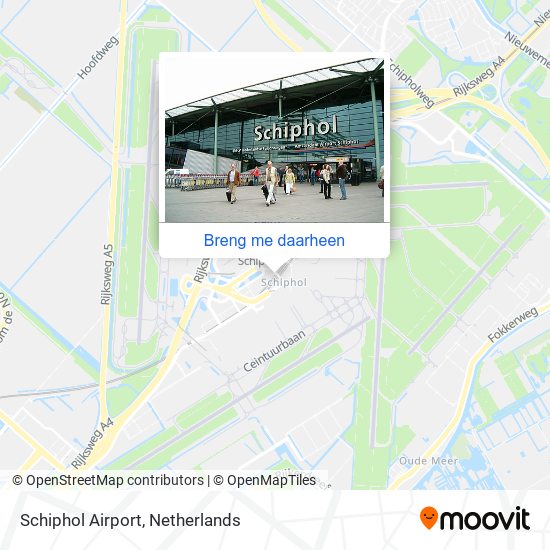 Schiphol Airport kaart