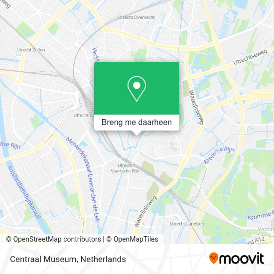 Centraal Museum kaart