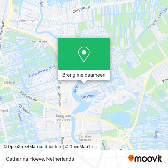 Catharina Hoeve kaart