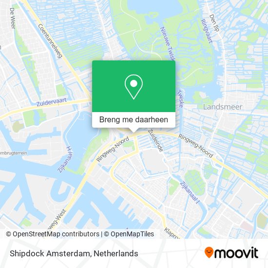 Shipdock Amsterdam kaart
