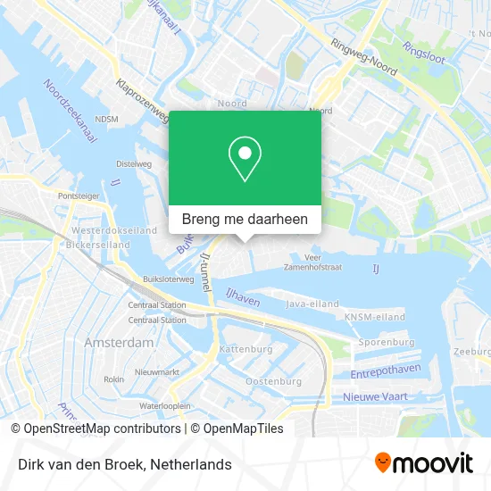 Dirk van den Broek kaart