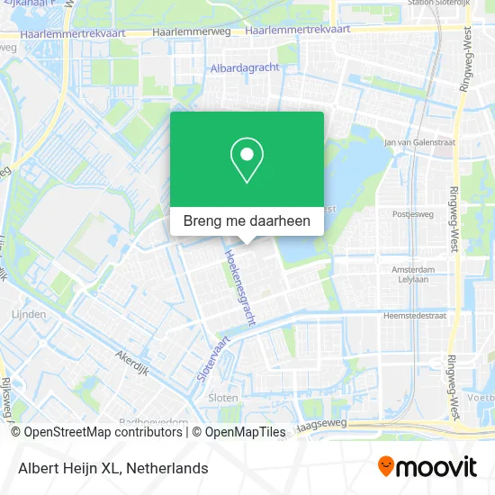 Albert Heijn XL kaart