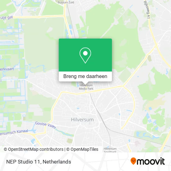 NEP Studio 11 kaart