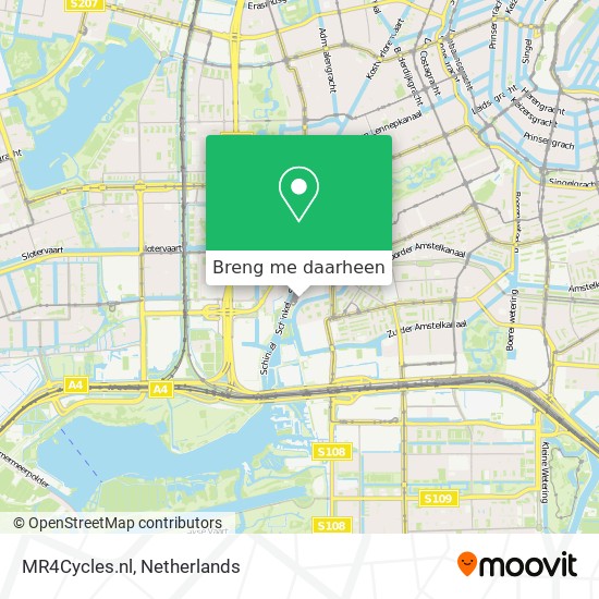 MR4Cycles.nl kaart