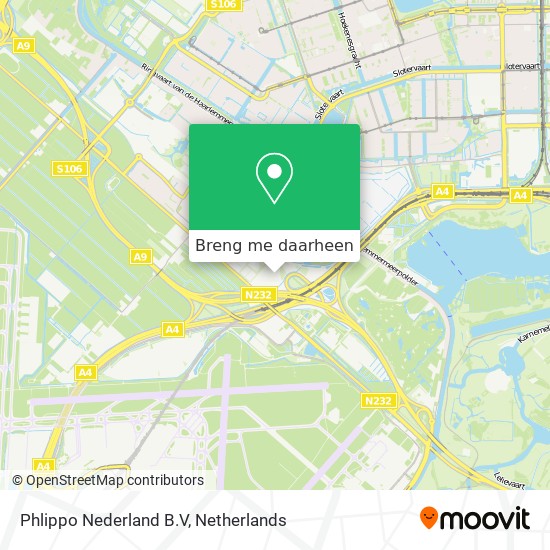 Phlippo Nederland B.V kaart